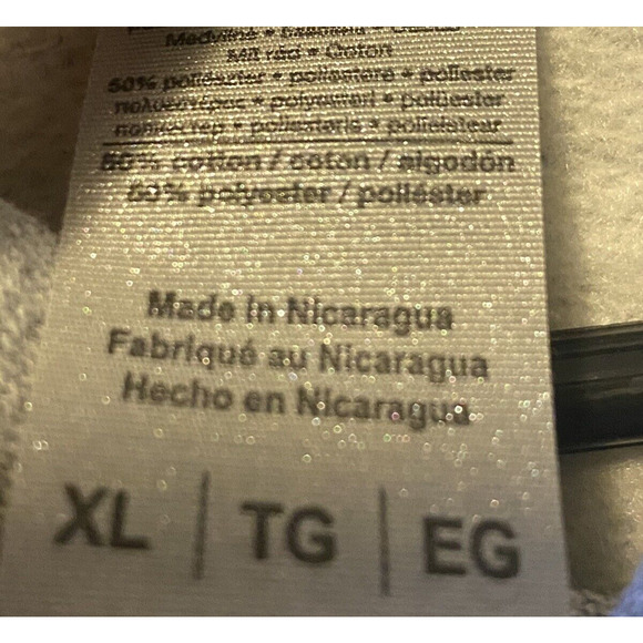 Disc Golf Patriotic FLAG Basket Vinyl Logo XL Pullover Hoodie Grey - Picture 8 of 8